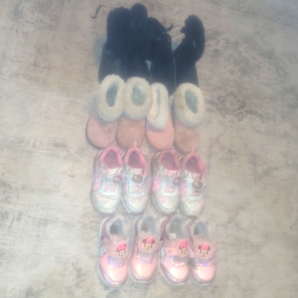 TWIN LOT! 8 pairs of size 9 girls shoes and boots